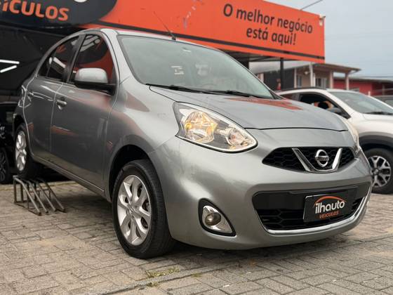 NISSAN MARCH 1.0 SV 16V FLEX 4P MANUAL NISSAN MARCH 1.0 SV 16V FLEX 4P MANUAL